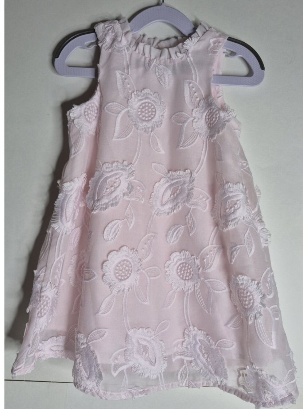 Lilt Pink Sunflower Sleeveless Dress Toddler Girls Size 3T